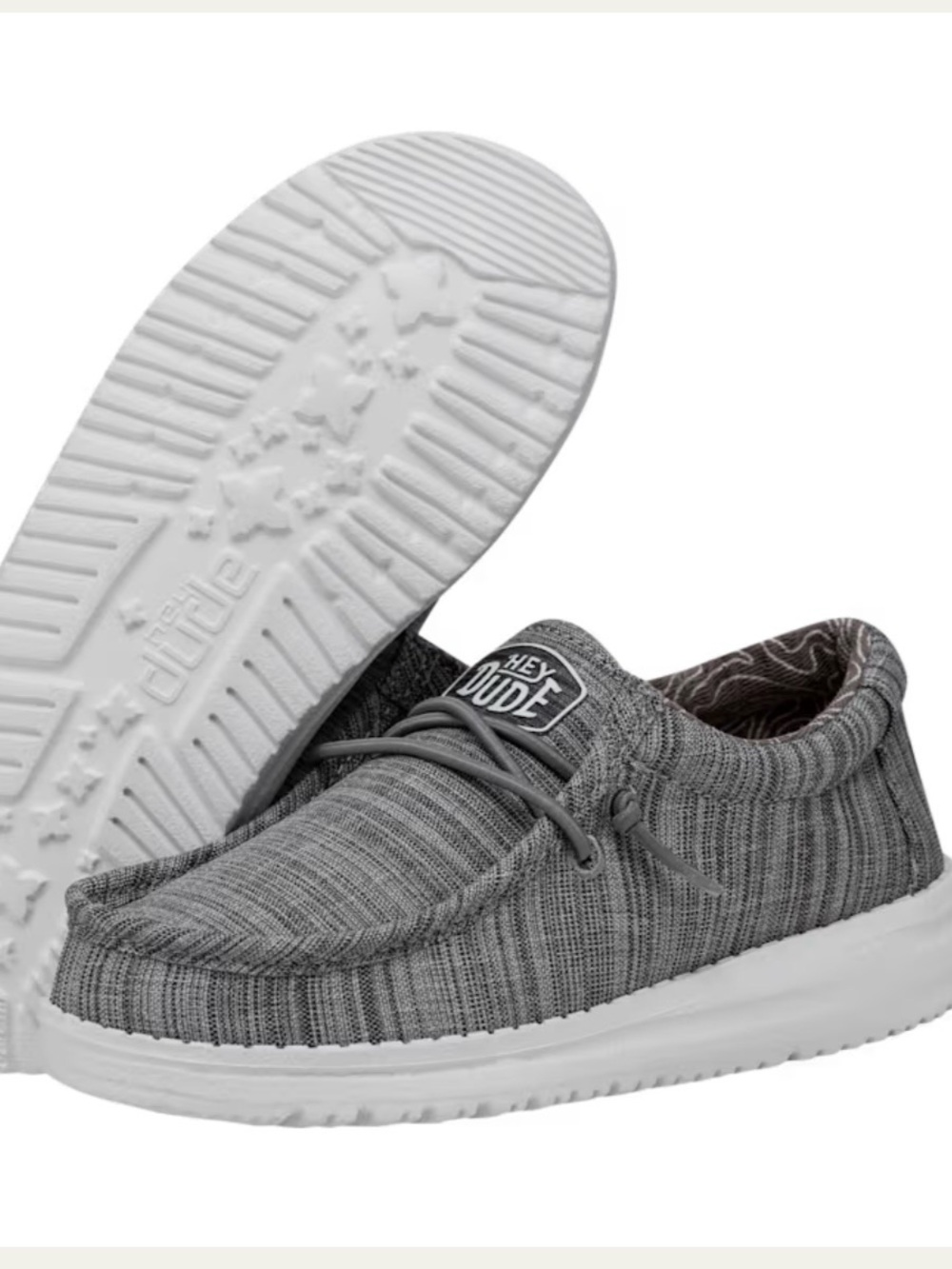 Hey Dude Toddler Size 5 Shoes in Gray - Picture 2 of 12